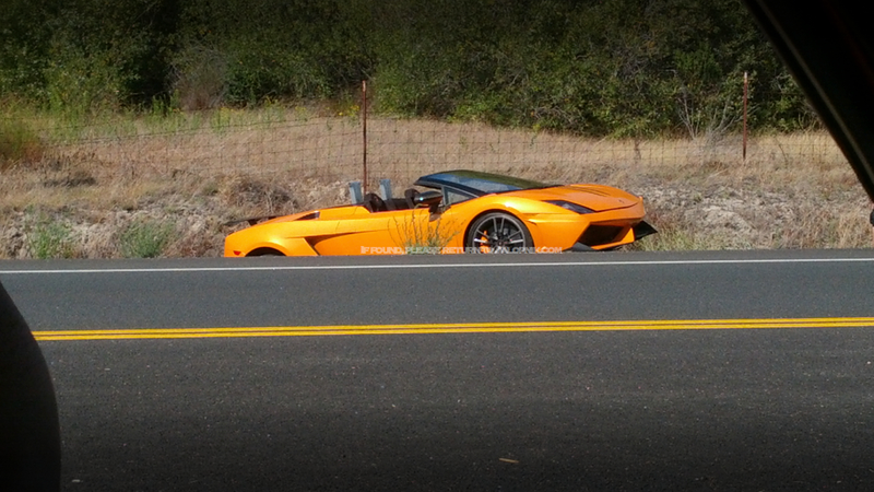 Illustration for article titled Is The Man Who Crashed This Lamborghini Gallardo Spyder A Lambo Assistant?